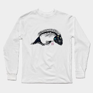 WICCA FISH Long Sleeve T-Shirt